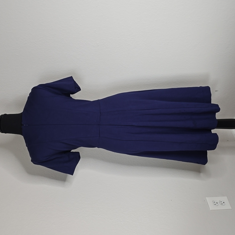 Ann Taylor knit cotton dress in Blue Size 10 - Picture 4 of 4